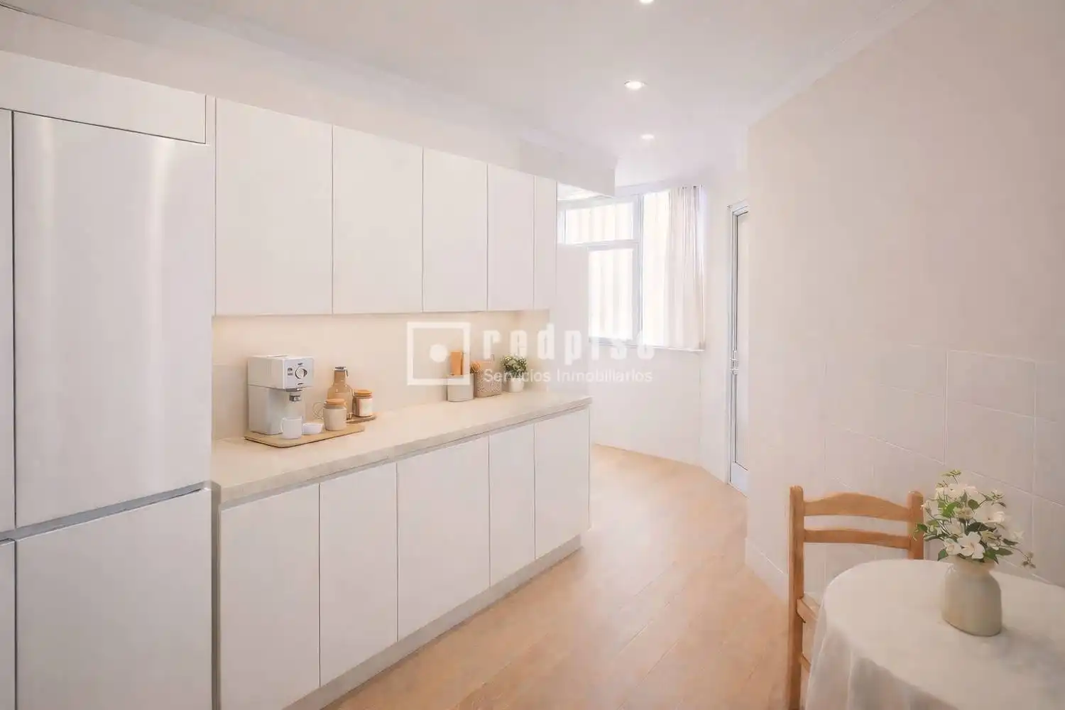 Kitchen of Flat for sale in Málaga  with Air Conditioner, Heating and Terrace
