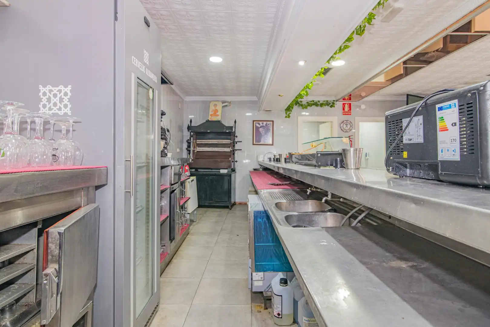 Kitchen of Commercial properties for sale in Huétor Tájar  with Air Conditioner and Furnished