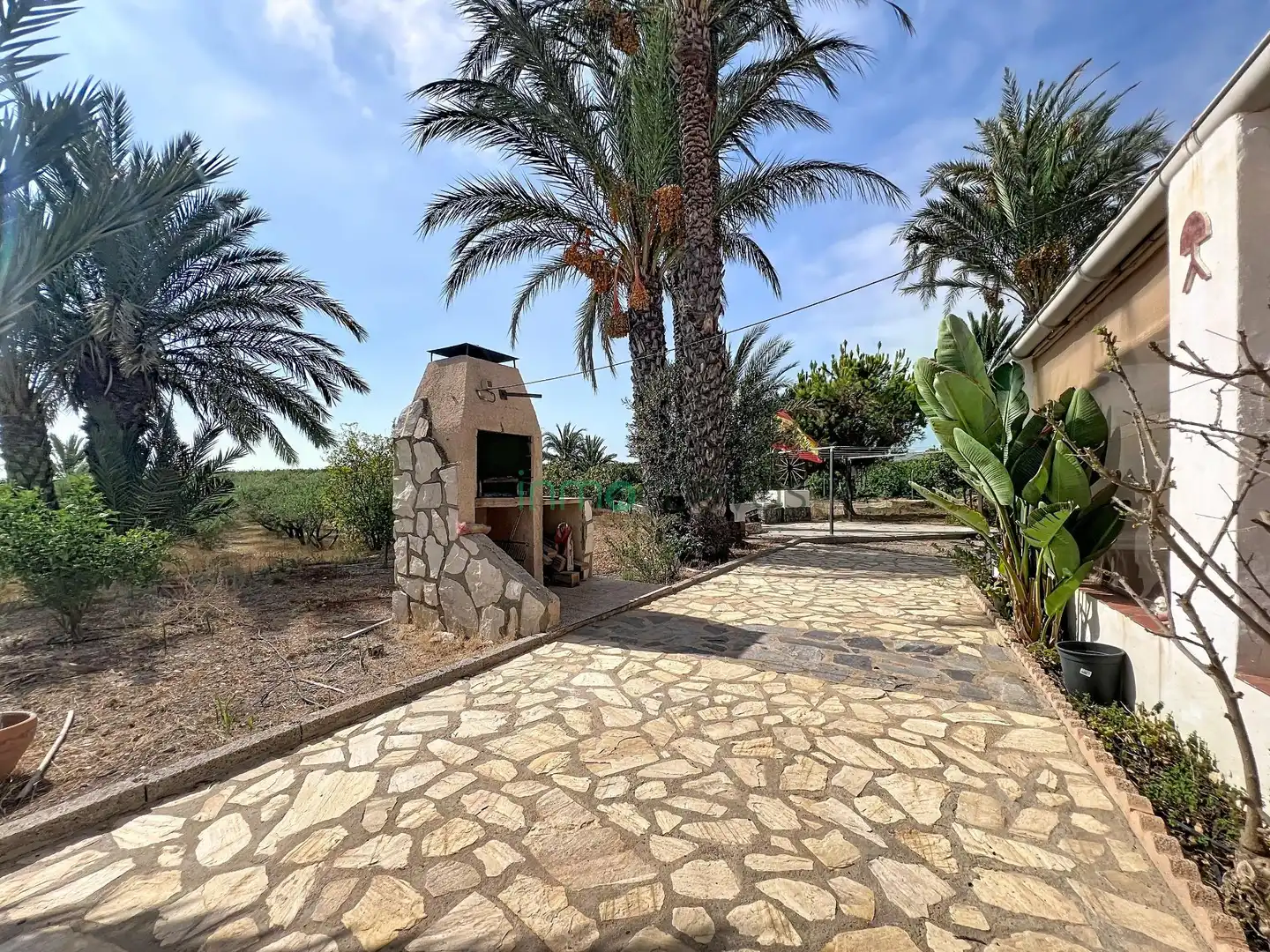 Vista exterior de Finca rústica en venda en Pulpí amb Aire condicionat, Jardí privat i Terrassa