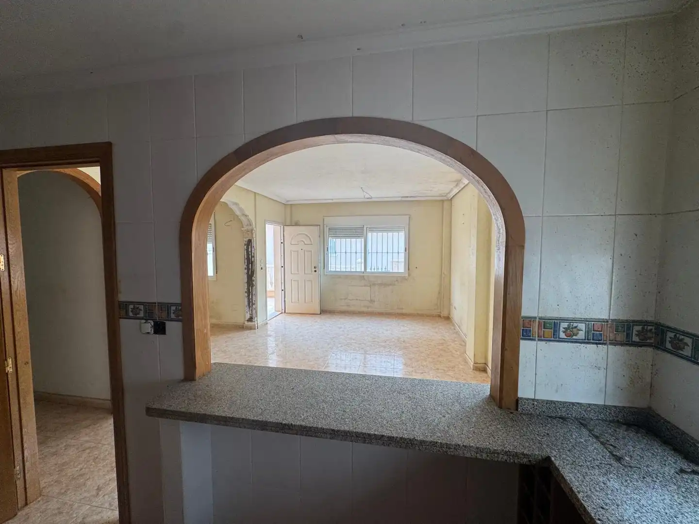 Cocina de Casa adosada en venta en San Javier con Terraza, Balcón y Piscina comunitaria