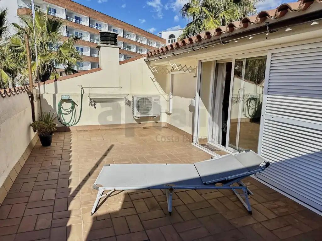 Terraza de Casa adosada en venta en Lloret de Mar con Calefacción, Jardín privado y Terraza