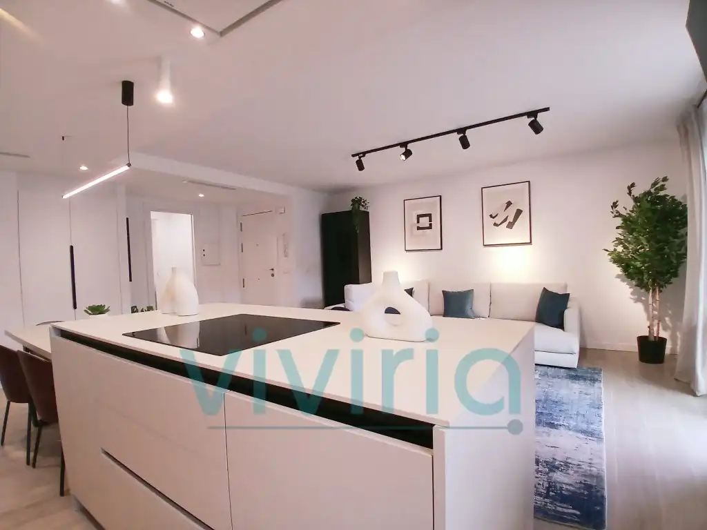 Sala de estar de Piso en venta en Valencia con Aire acondicionado, Jardín privado y Terraza