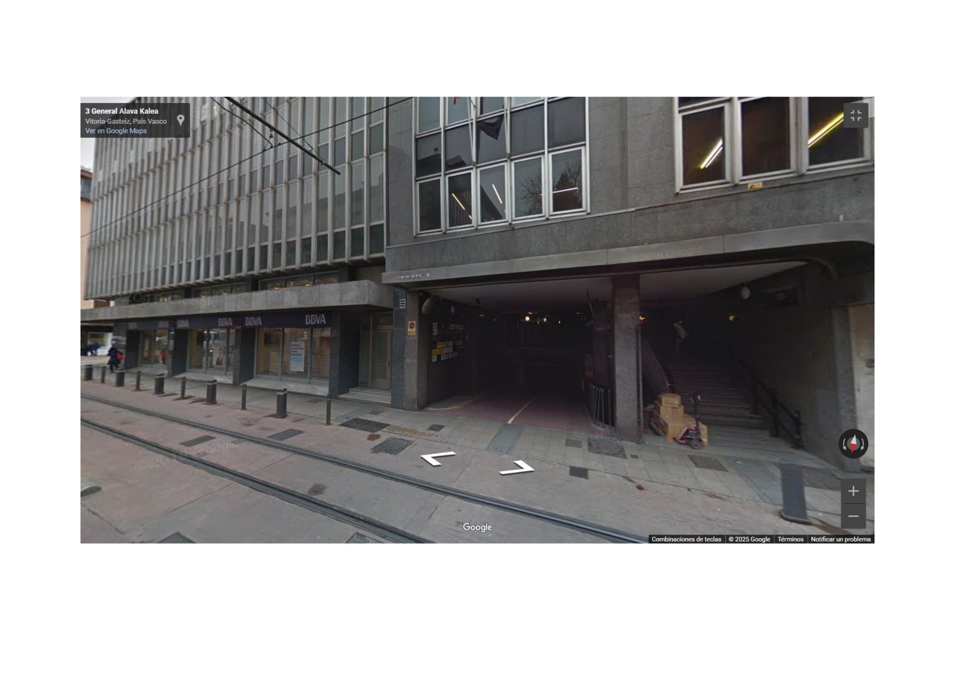 Vista exterior de Garatge de lloguer en Vitoria - Gasteiz
