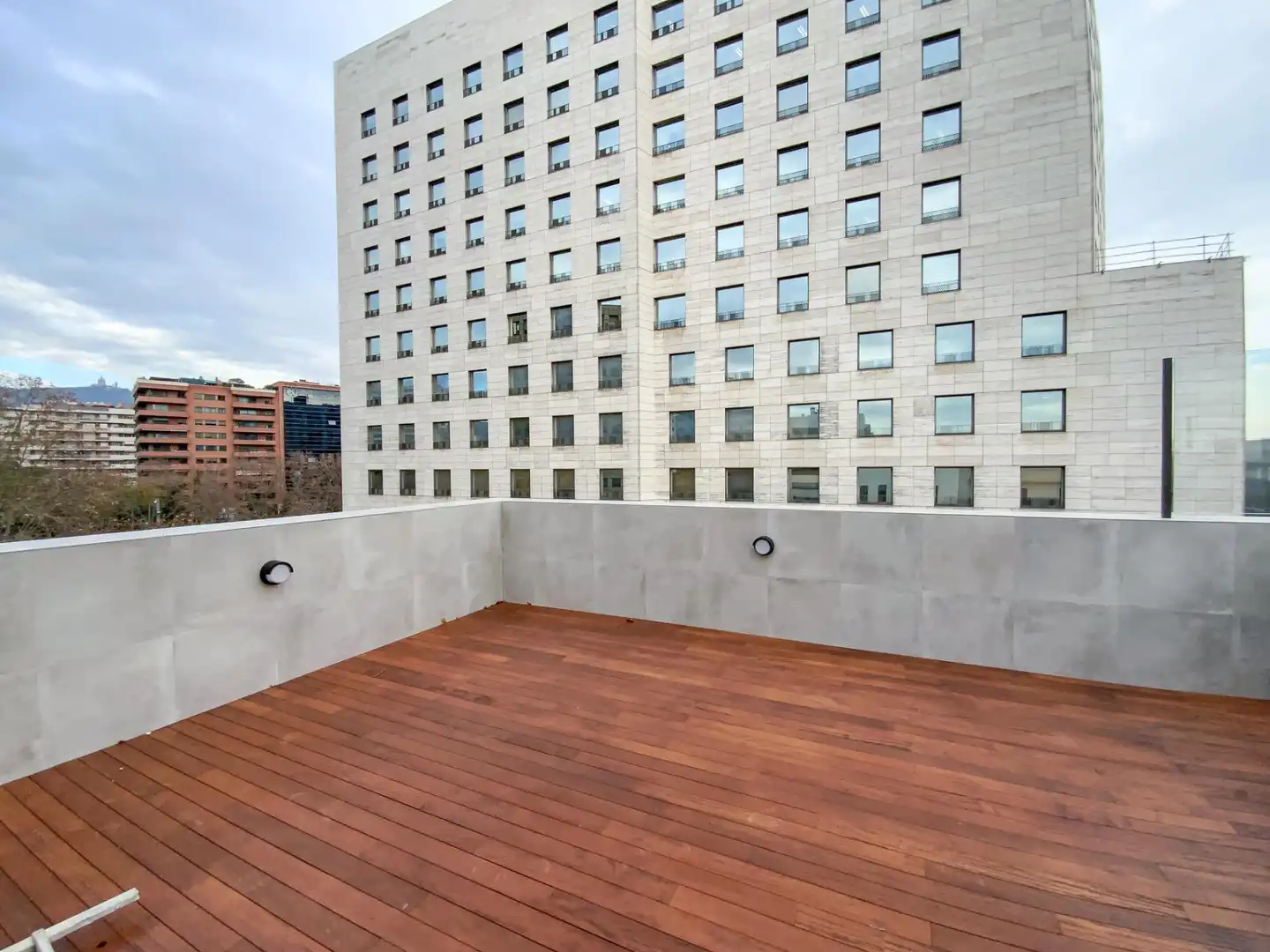 Terraza de Piso de alquiler en Barcelona con Aire acondicionado, Parquet y Balcón