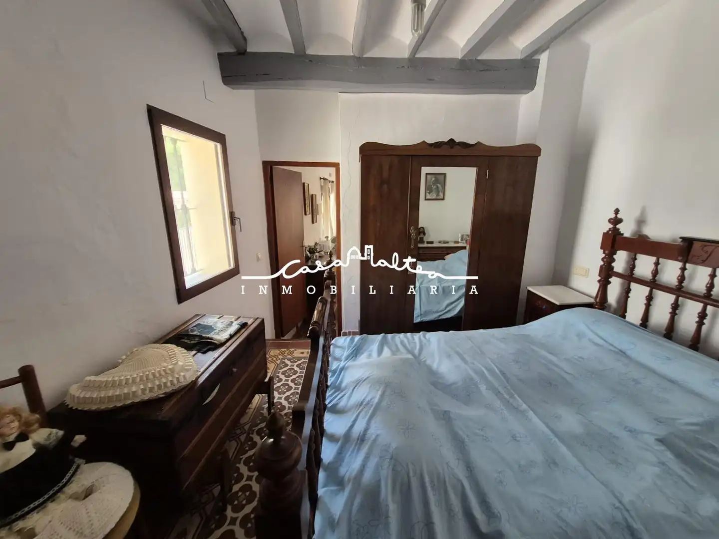 Schlafzimmer von Country house zum Verkauf in Polop mit Klimaanlage