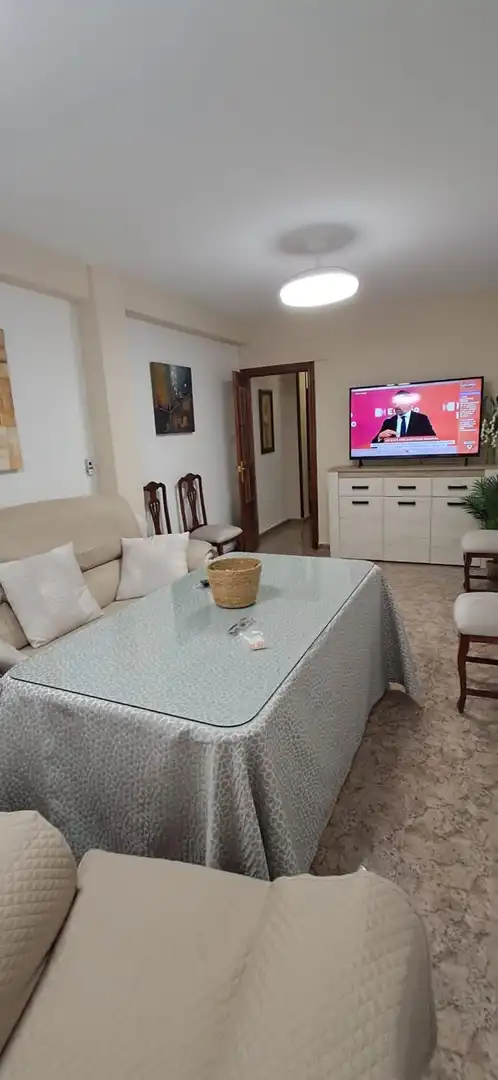 Sala de estar de Piso de alquiler en  Jaén Capital con Aire acondicionado y Terraza