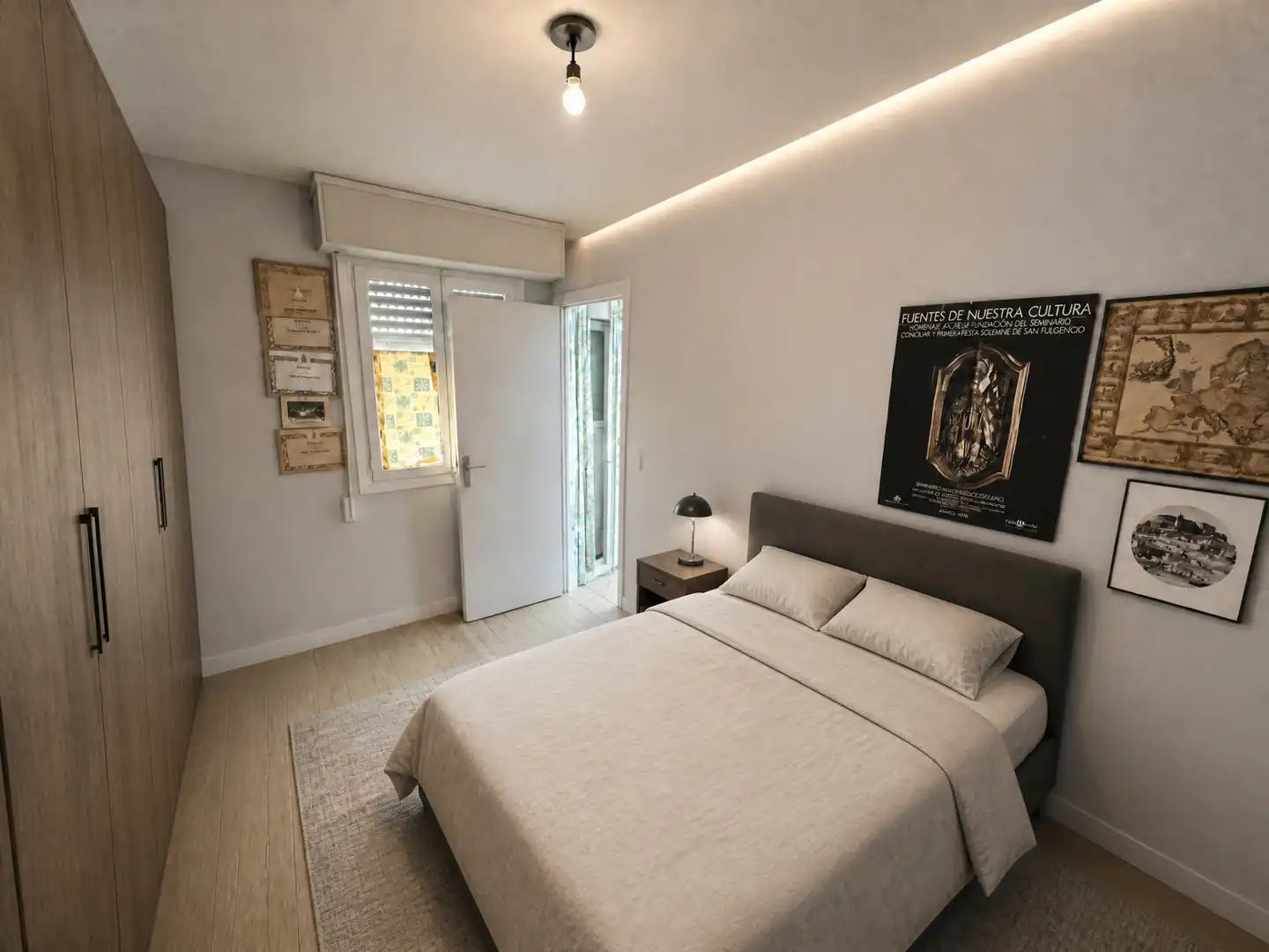 Habitación de Piso en venta en Alicante / Alacant con Amueblado y Balcón