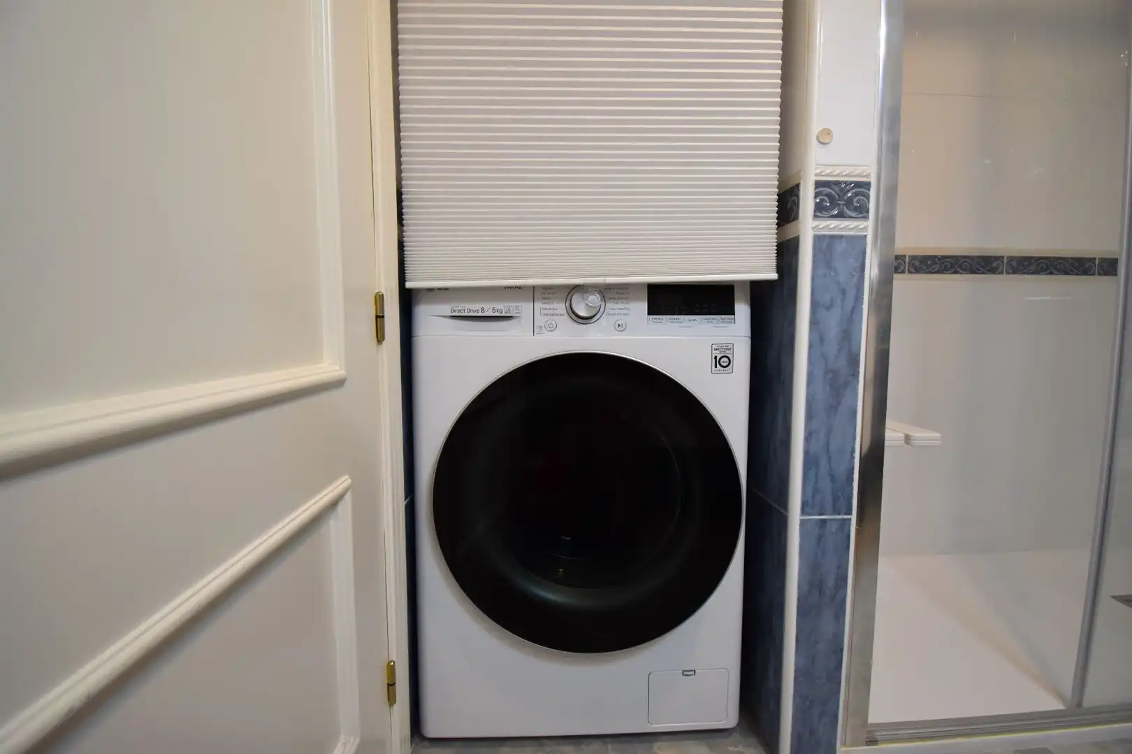 Baño de Apartamento de alquiler en Santa Pola con Aire acondicionado, Calefacción y Terraza