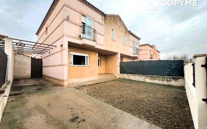 Exterior view of House or chalet for sale in Villamiel de Toledo  with Heating, Terrace and Storage room