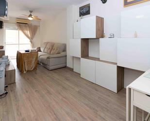 Sala d'estar de Apartament de lloguer en Badajoz Capital amb Aire condicionat i Balcó