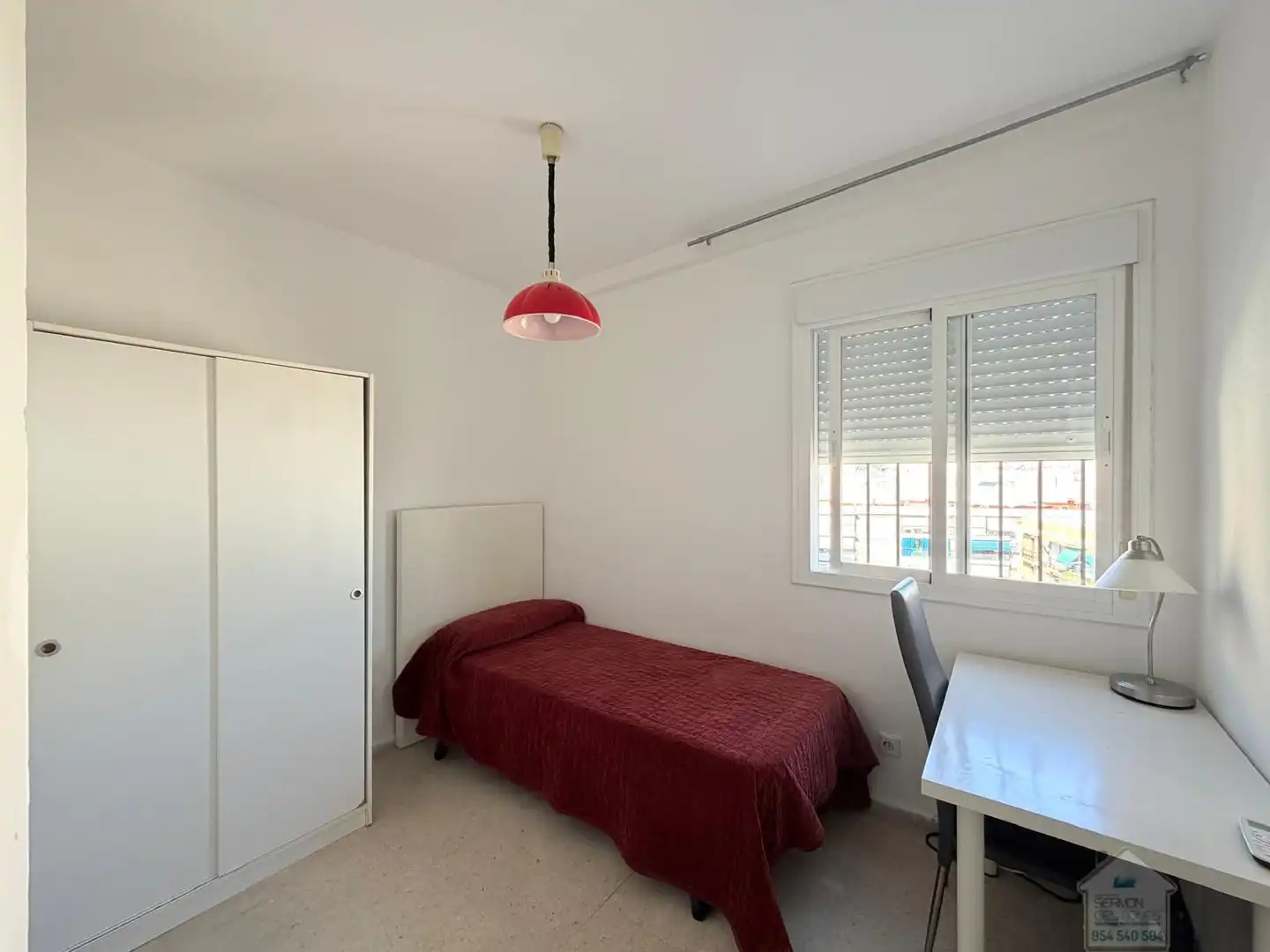Schlafzimmer von Wohnung zur Miete in Nervión