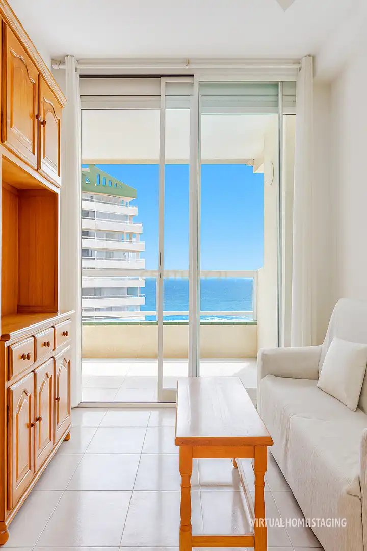Terraza de Apartamento de alquiler en Calpe / Calp