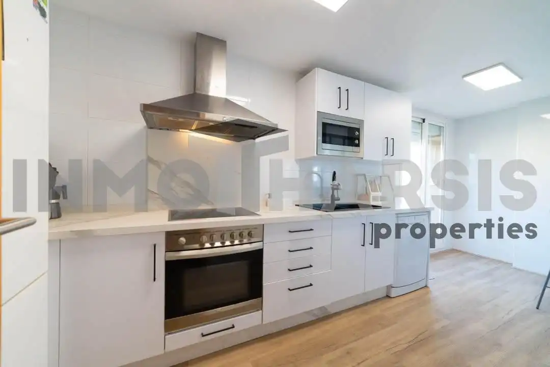 Kitchen of Attic for sale in Roquetas de Mar  with Air Conditioner, Heating and Private garden