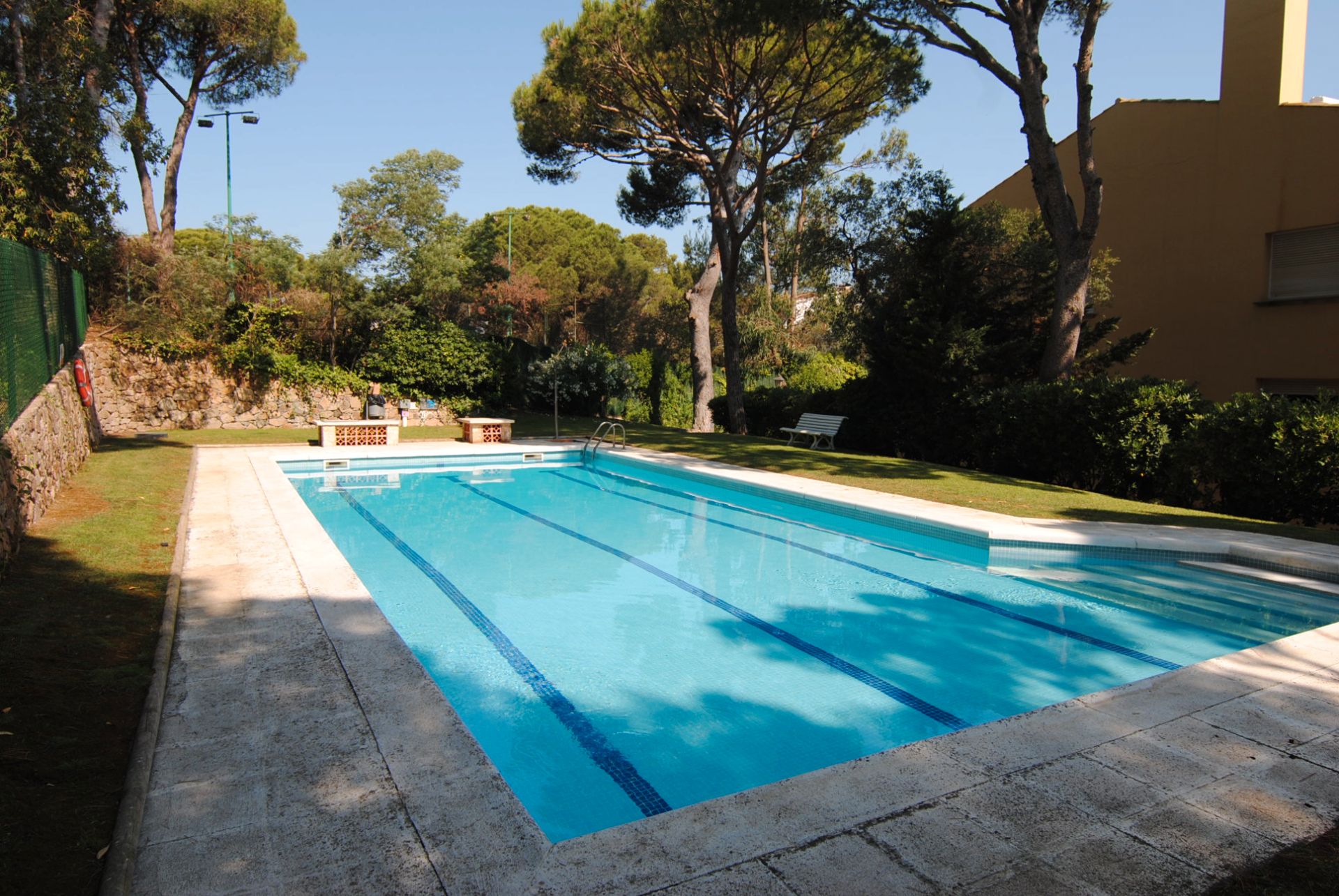 Swimming pool of Apartment for rent in Palafrugell  with Heating, Private garden and Furnished