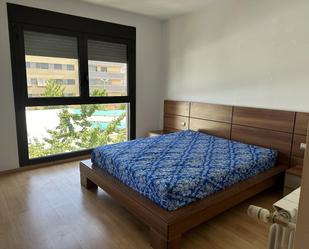 Bedroom of Flat for sale in  Huesca Capital  with Terrace, Storage room and Swimming Pool