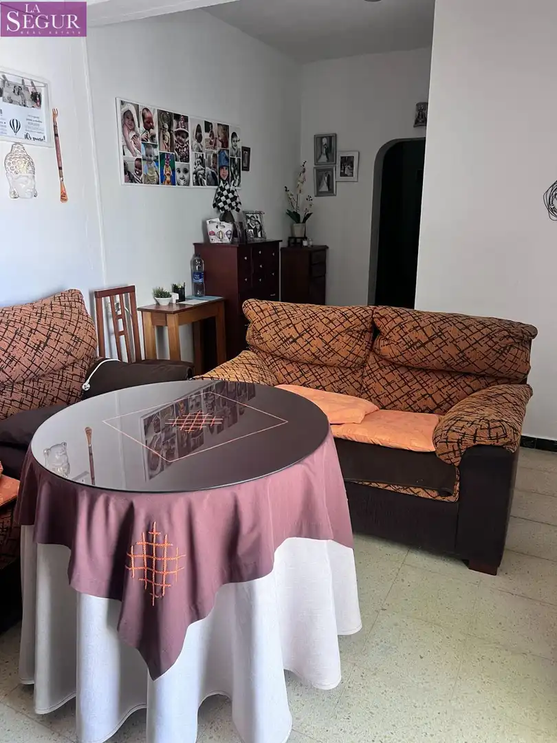 Sala d'estar de Casa o xalet en venda en Vejer de la Frontera amb Jardí privat