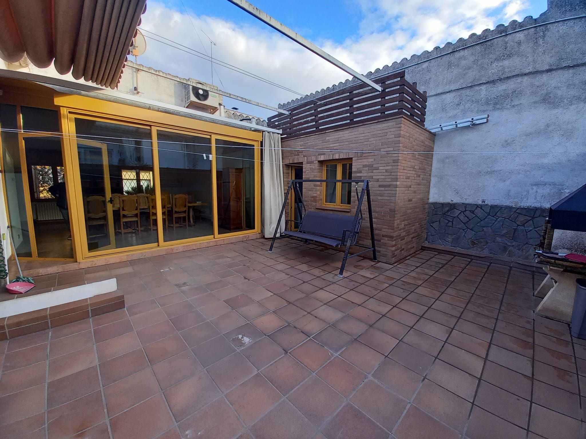 Terrace of Single-family semi-detached for sale in Tordera  with Air Conditioner, Heating and Furnished