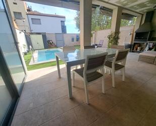 Terrace of House or chalet for sale in Mollerussa  with Air Conditioner, Terrace and Swimming Pool