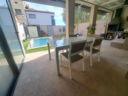 Terrace of House or chalet for sale in Mollerussa  with Air Conditioner, Terrace and Swimming Pool