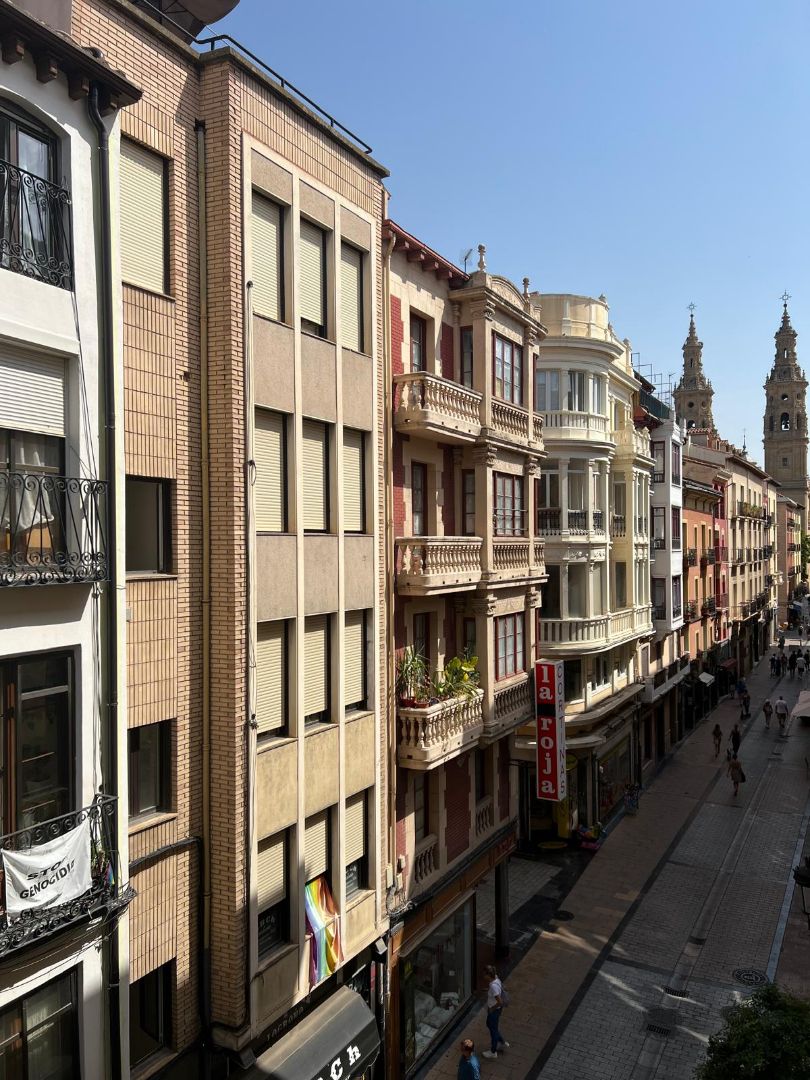 Exterior view of Flat for sale in  Logroño  with Heating, Parquet flooring and Storage room