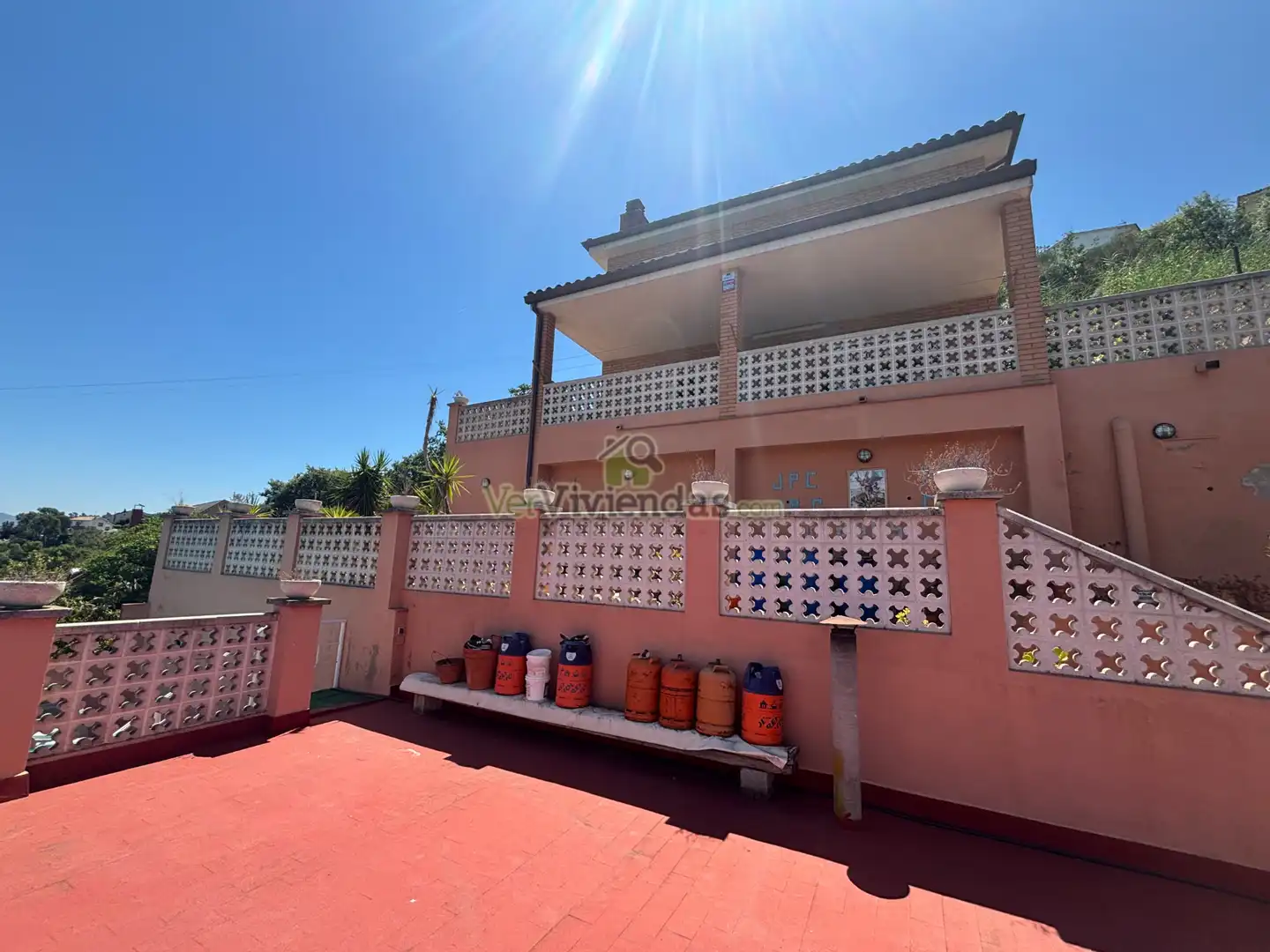 Exterior view of Houses for sale in Cervelló  with Air Conditioner, Heating and Private garden
