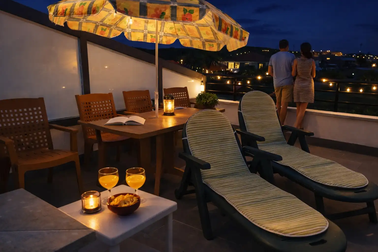 Terrasse von Wohnung zur Miete in Miengo mit Heizung, Terrasse und Möbliert