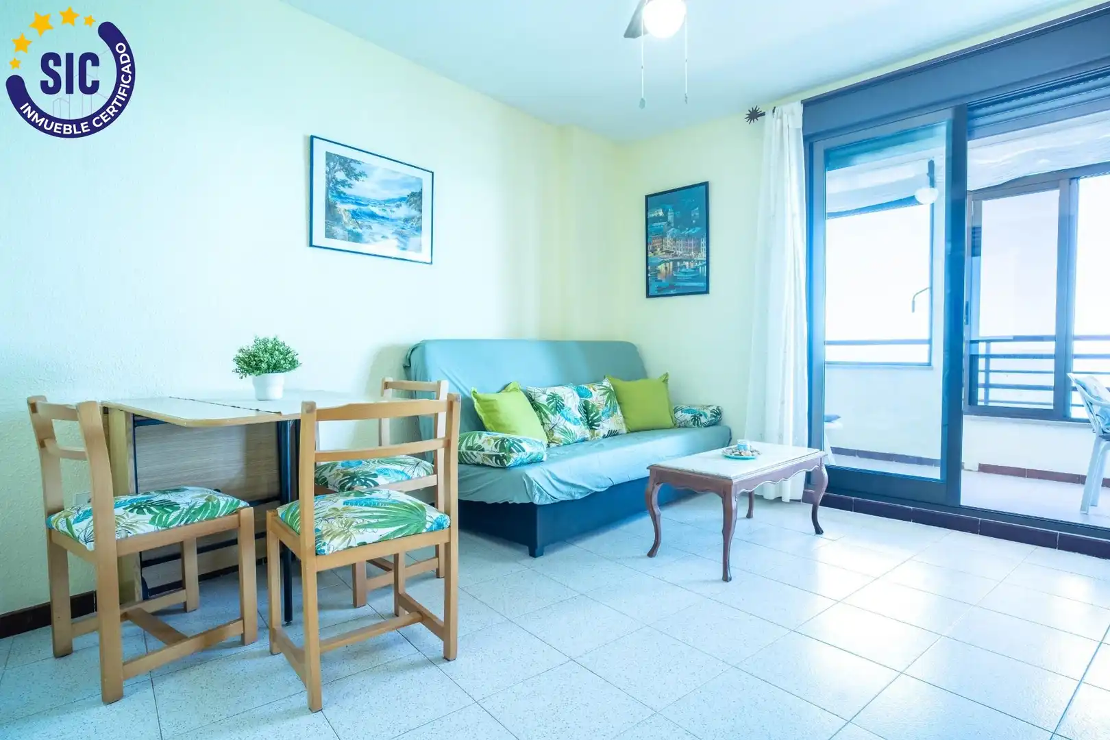 Sala d'estar de Apartament en venda en Oropesa del Mar / Orpesa amb Terrassa, Traster i Moblat