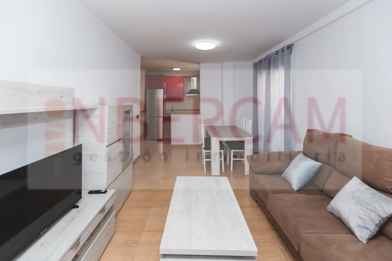 Sala de estar de Piso en venta en El Ejido con Amueblado y Balcón