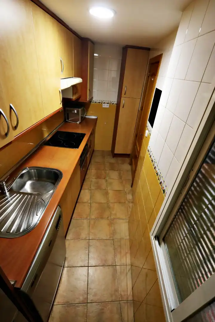 Kitchen of Flat for sale in Getafe  with Air Conditioner, Heating and Terrace