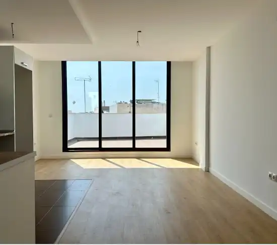 Living room of Attic for sale in Rafelbuñol / Rafelbunyol  with Terrace and Balcony