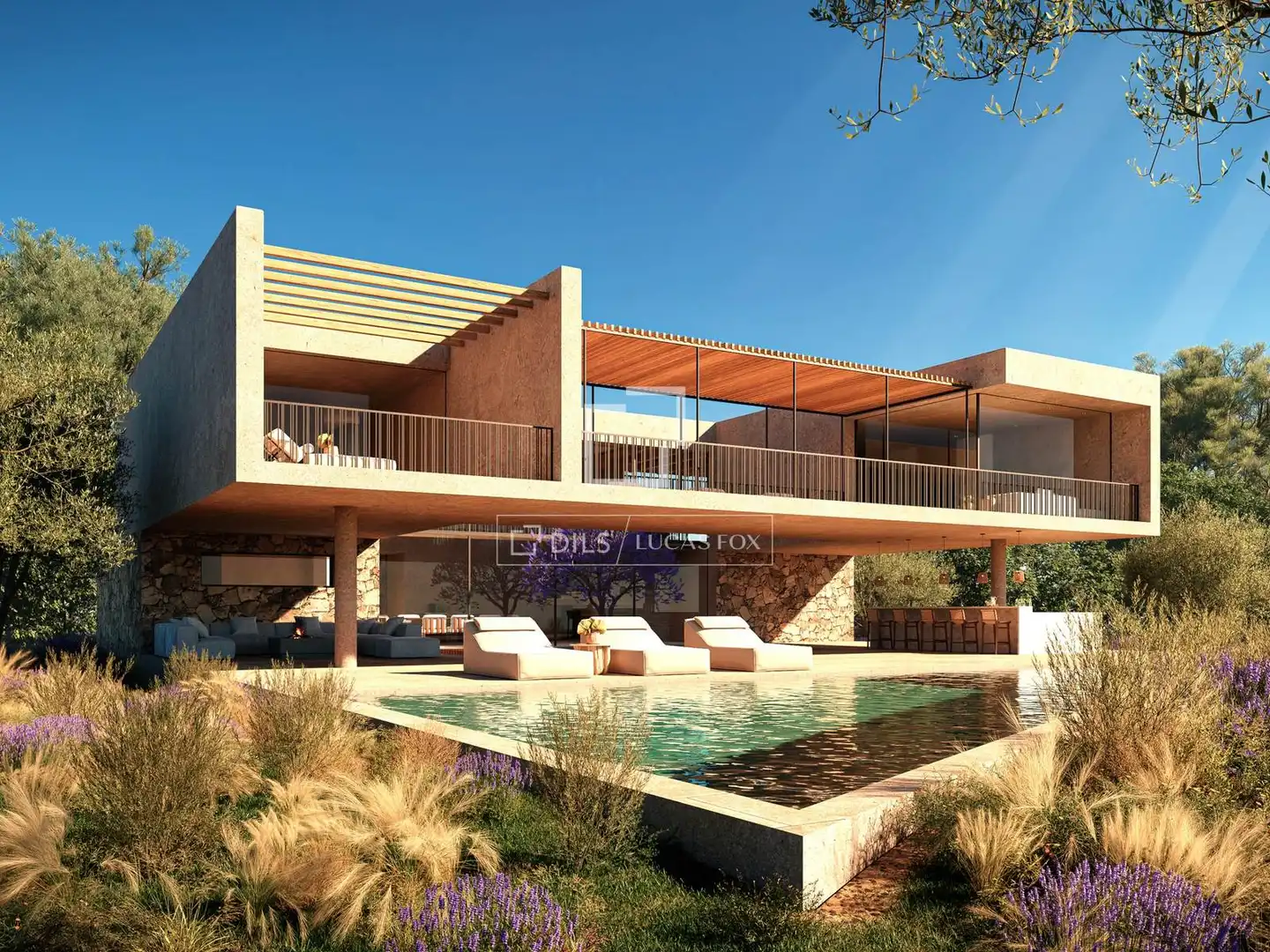 Exterior view of Houses for sale in Santa Eulària des Riu  with Air Conditioner, Private garden and Terrace