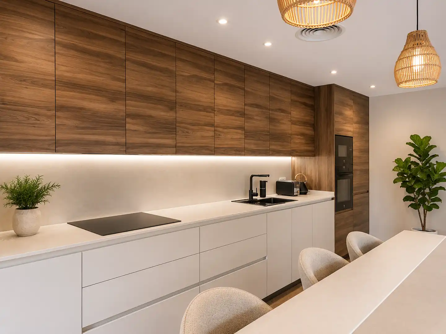Cocina de Planta baja en venta en Estepona con Aire acondicionado, Terraza y Piscina
