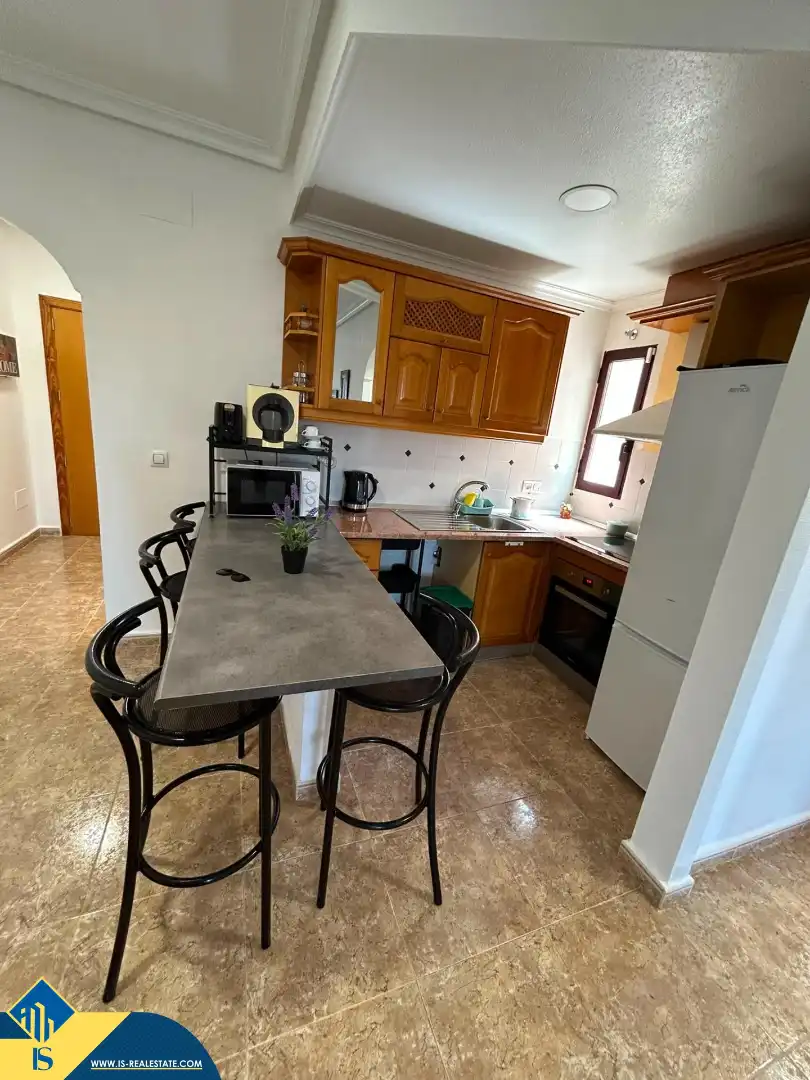 Kitchen of Flat for sale in Orihuela  with Terrace, Furnished and Oven