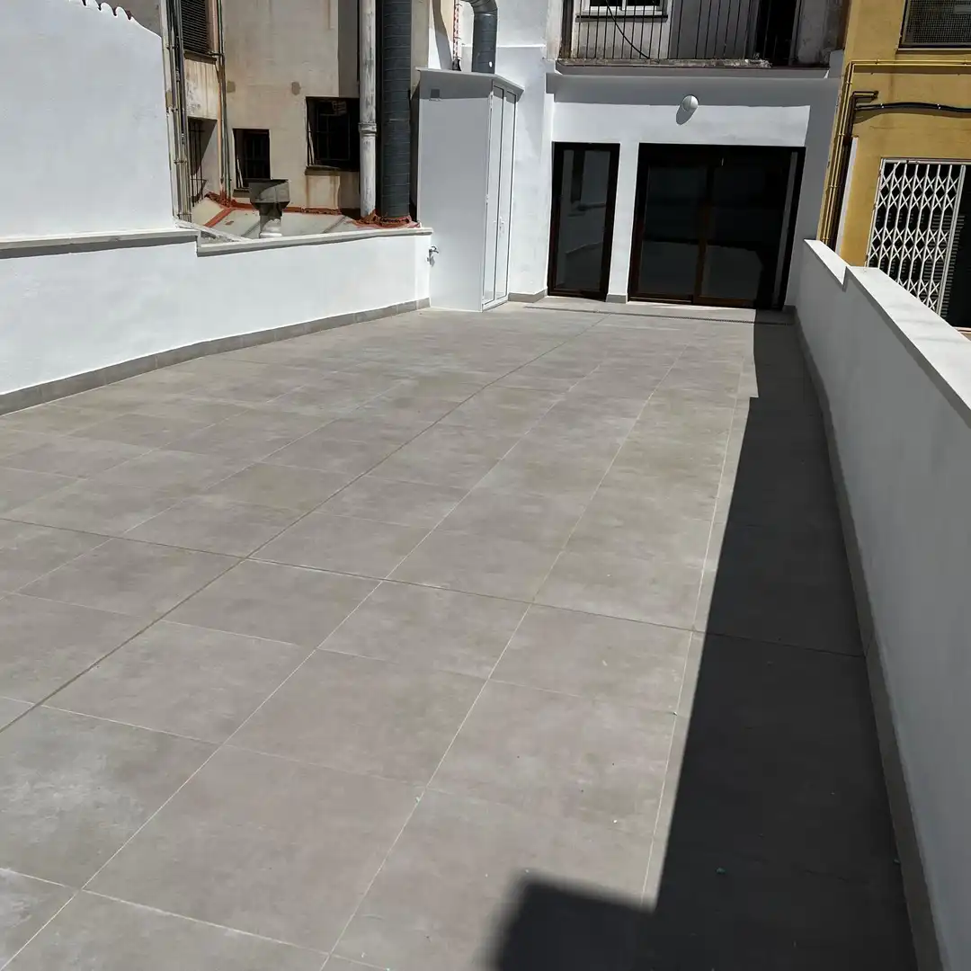 Terrassa de Pis de lloguer en Vilanova i la Geltrú amb Aire condicionat, Calefacció i Parquet