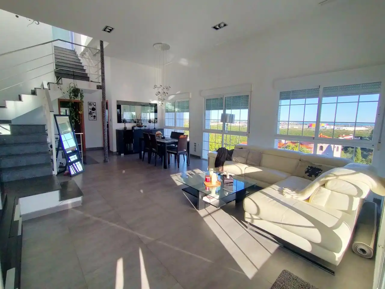 Sala de estar de Casa o chalet en venta en Oliva con Aire acondicionado, Jardín privado y Terraza