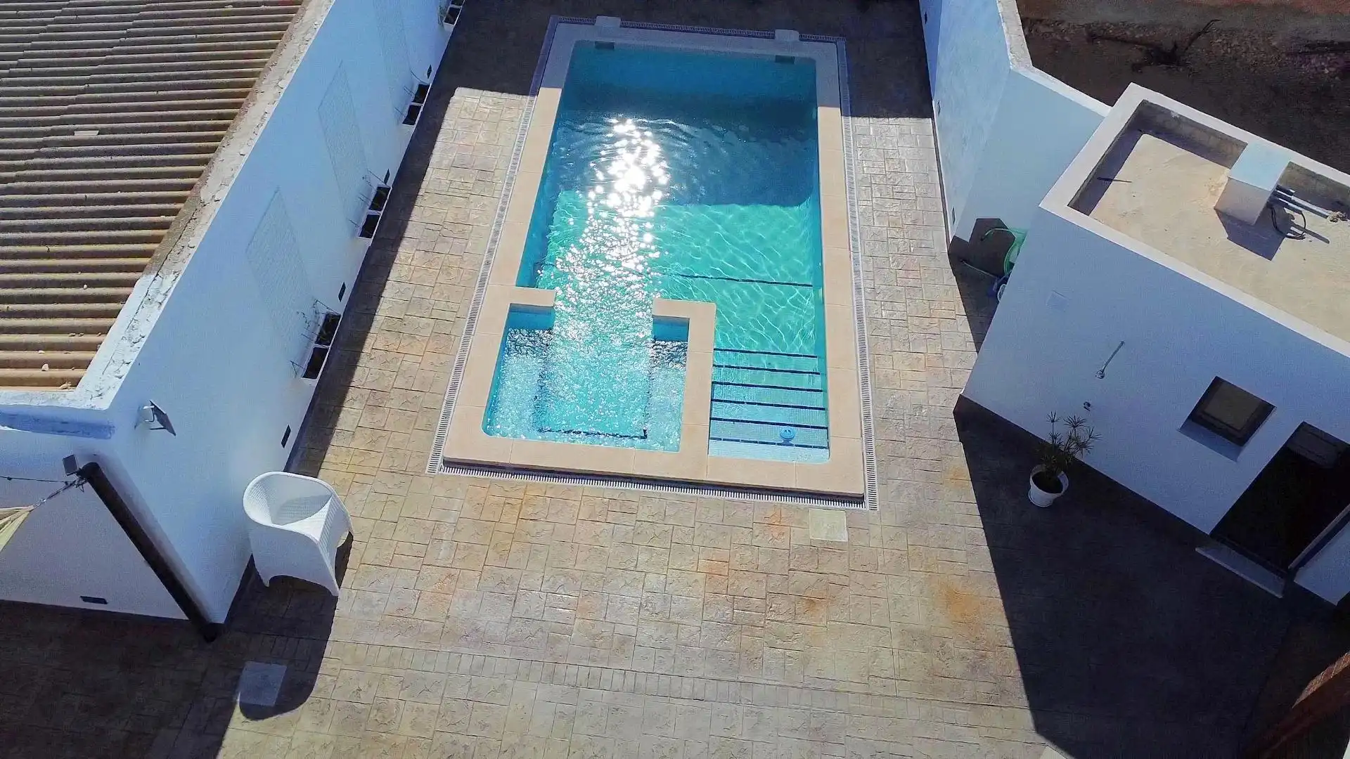 Piscina de Casa o chalet en venta en Cartagena con Terraza, Piscina y Amueblado