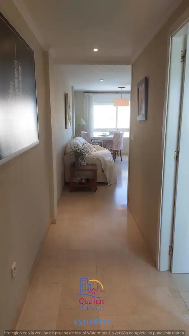 Apartamento de alquiler en Oliva con Aire acondicionado, Calefacción y Jardín privado
