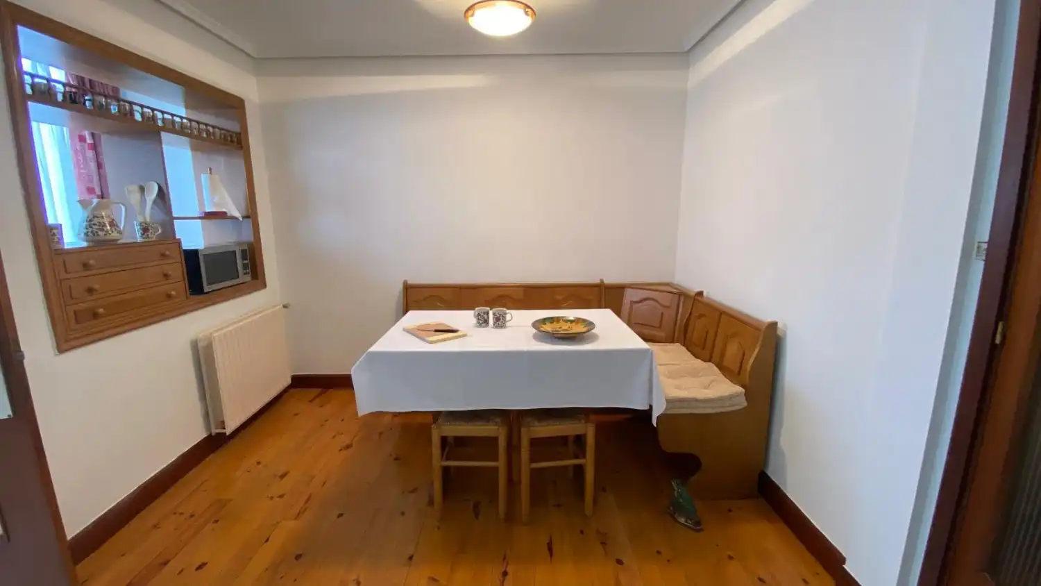 Dining room of Flat for rent in Donostia - San Sebastián   with Heating, Terrace and Furnished