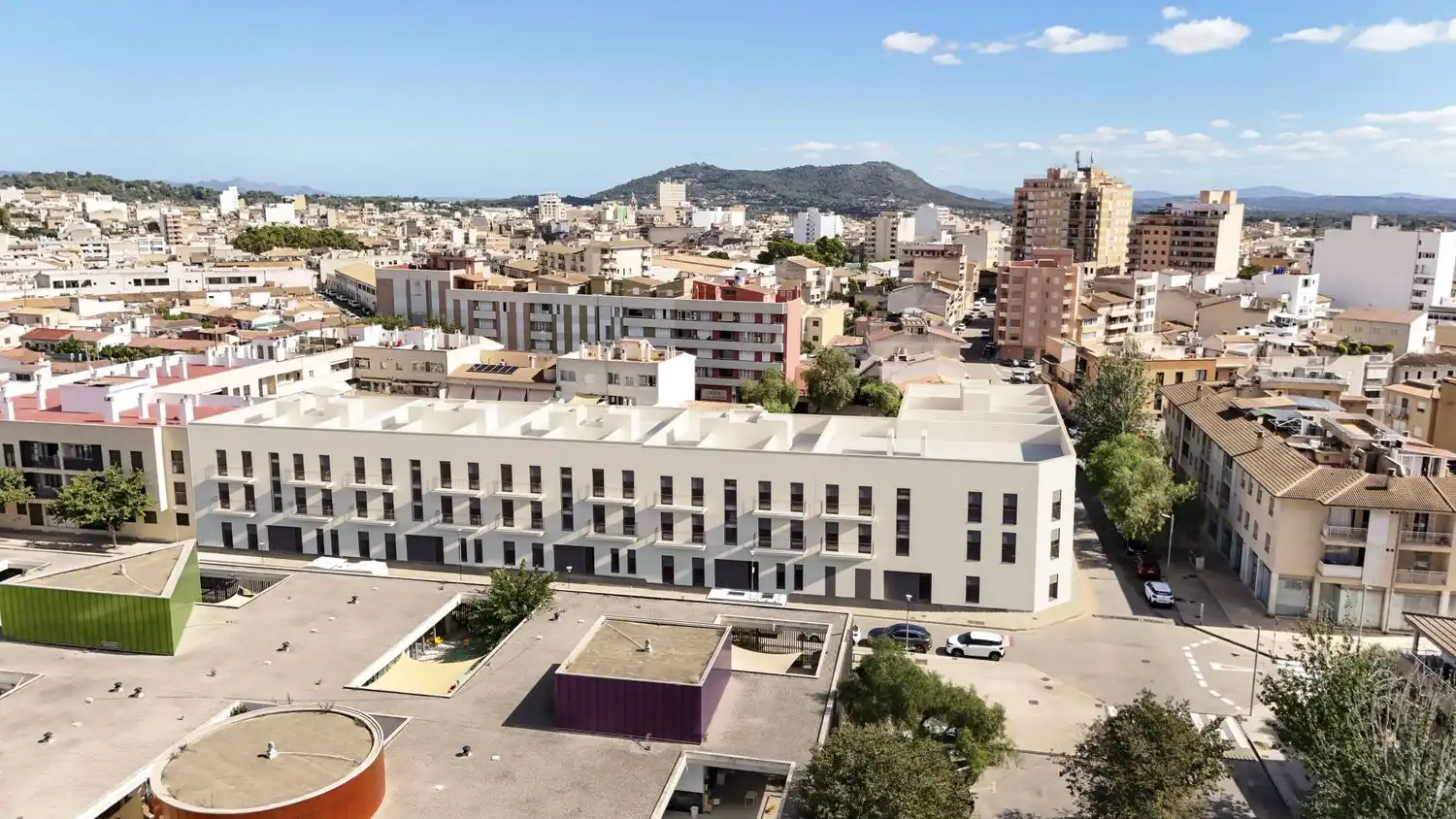 Vista exterior de Planta baixa en venda en Inca amb Aire condicionat, Terrassa i Traster