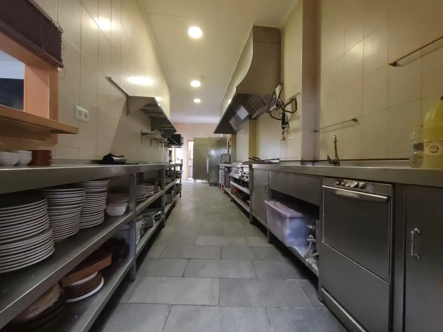 Cocina de Casa adosada en venta en Gilet con Terraza y Balcón