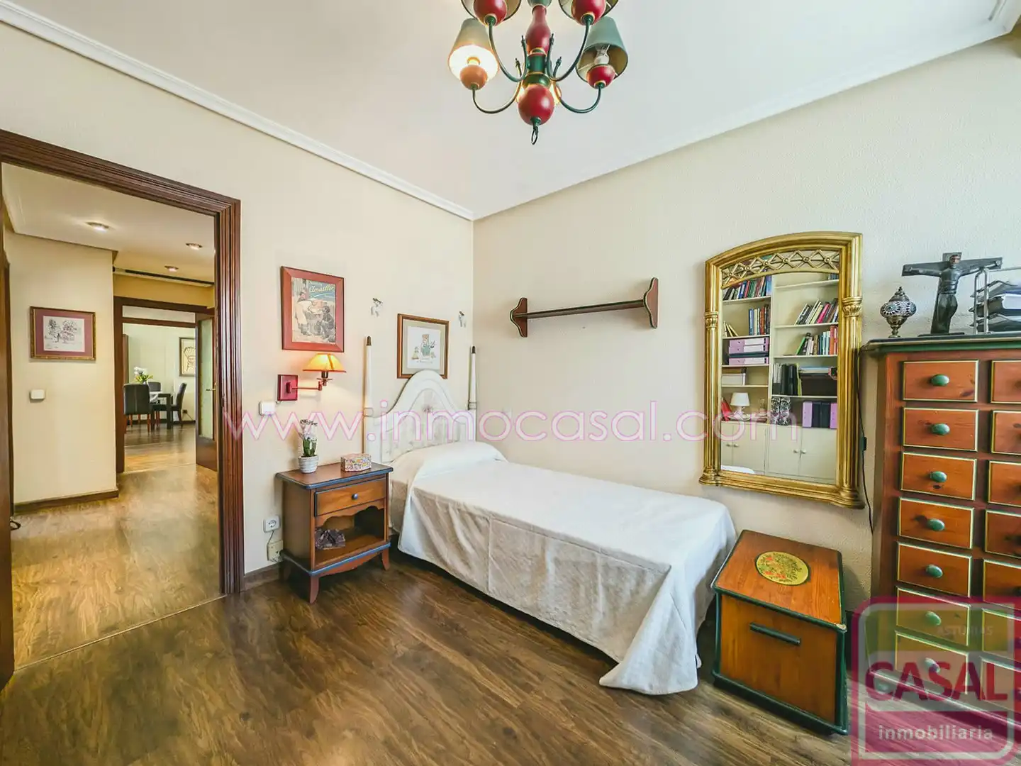 Schlafzimmer von Wohnung zum Verkauf in Oviedo  mit Heizung, Abstellraum und Möbliert