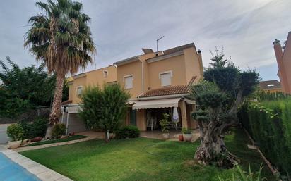 Garden of Single-family semi-detached for sale in Puçol  with Air Conditioner, Terrace and Swimming Pool