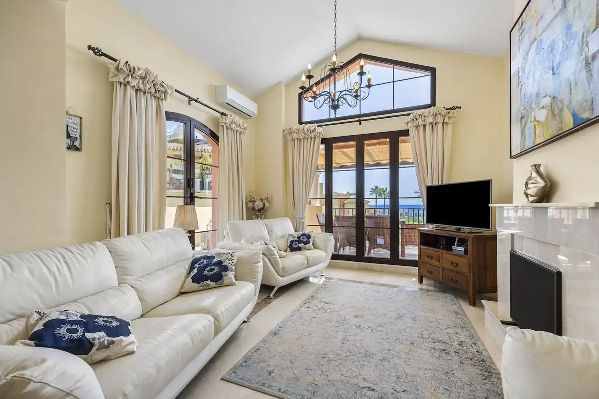Living room of Attic for sale in Los Arqueros - Puerto del Almendro