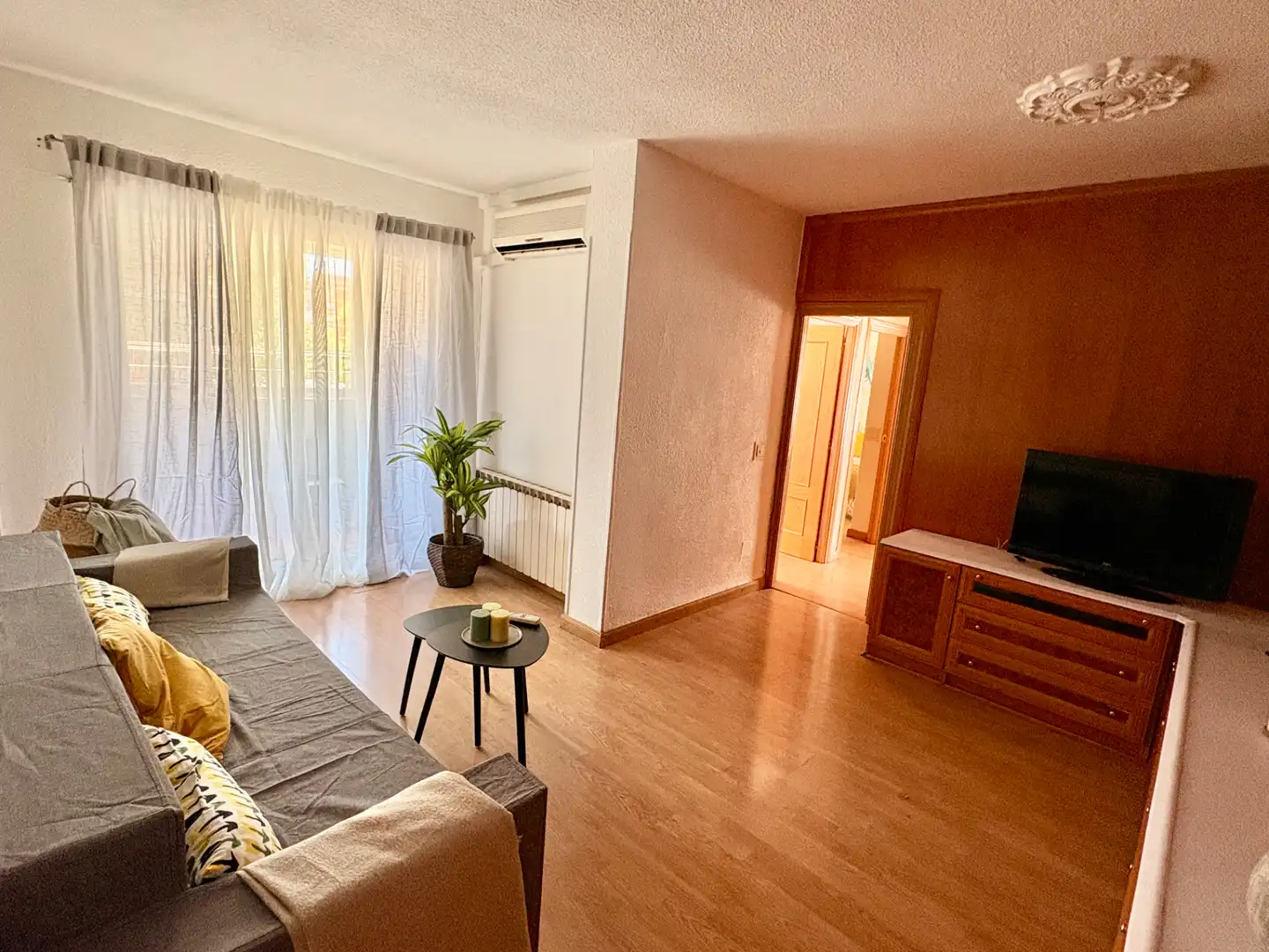 Sala de estar de Piso en venta en Móstoles con Aire acondicionado y Calefacción