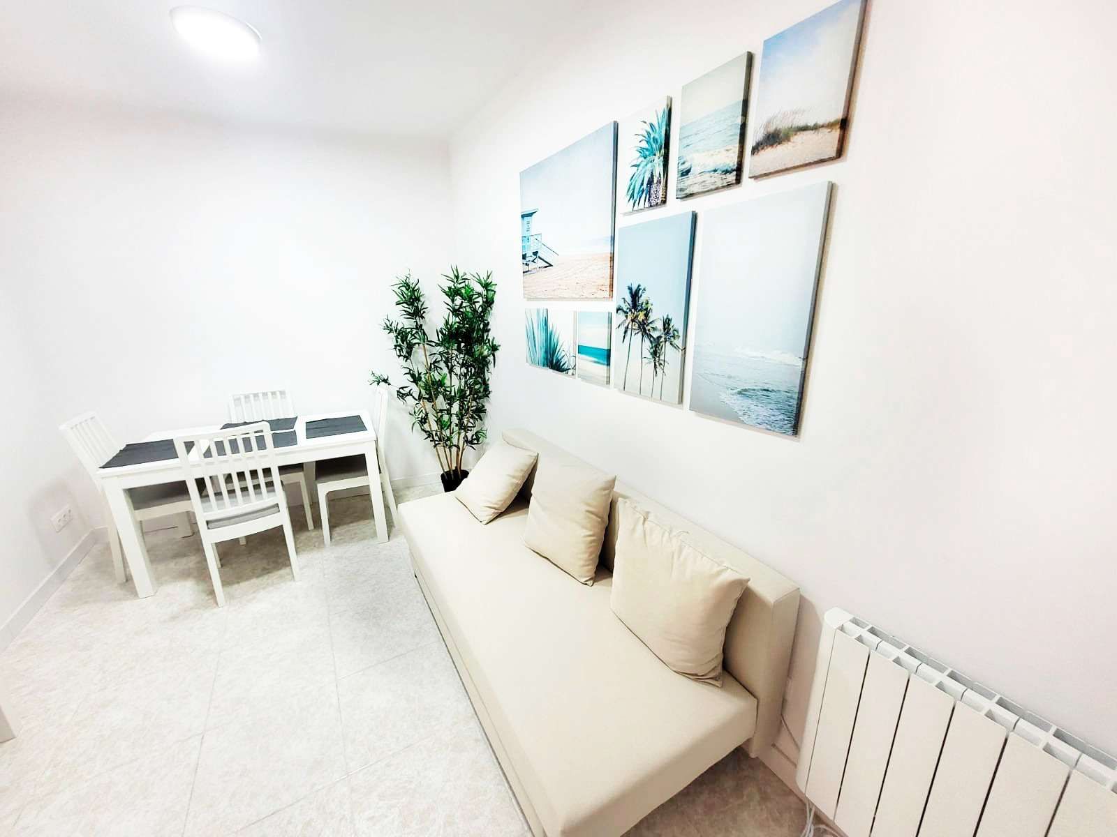 Wohnzimmer von Wohnung zur untervermieten in  Barcelona Capital mit Klimaanlage, Heizung und Terrasse