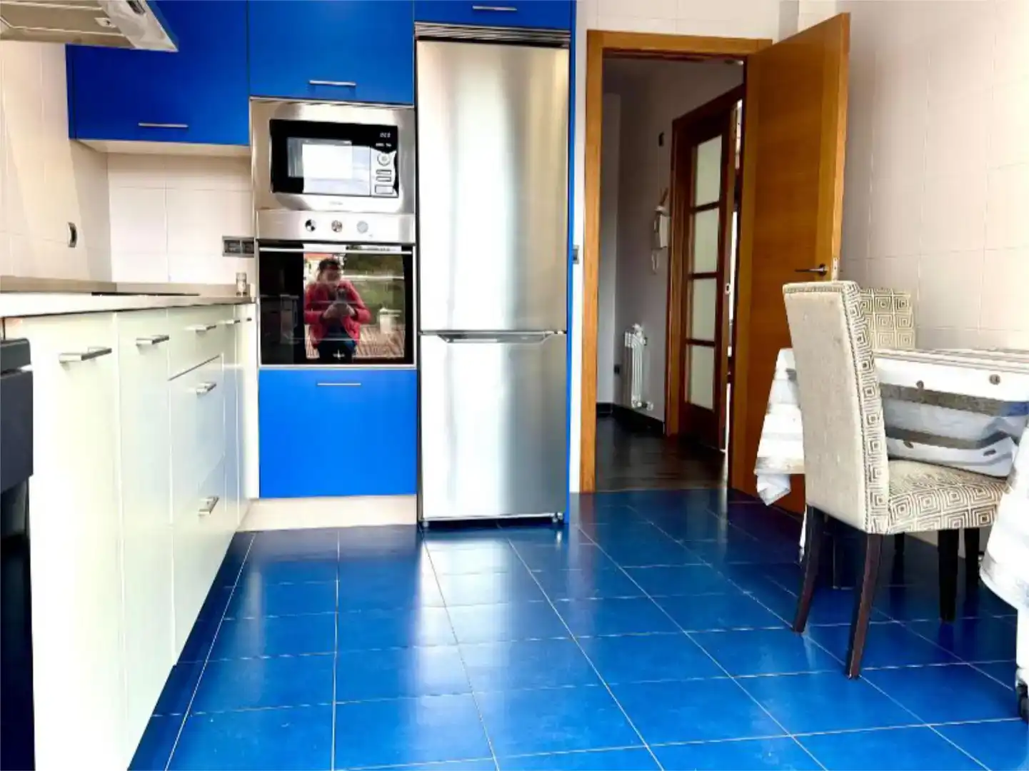 Küche von Wohnung zur Miete in Vilagarcía de Arousa mit Klimaanlage, Schwimmbad und Balkon