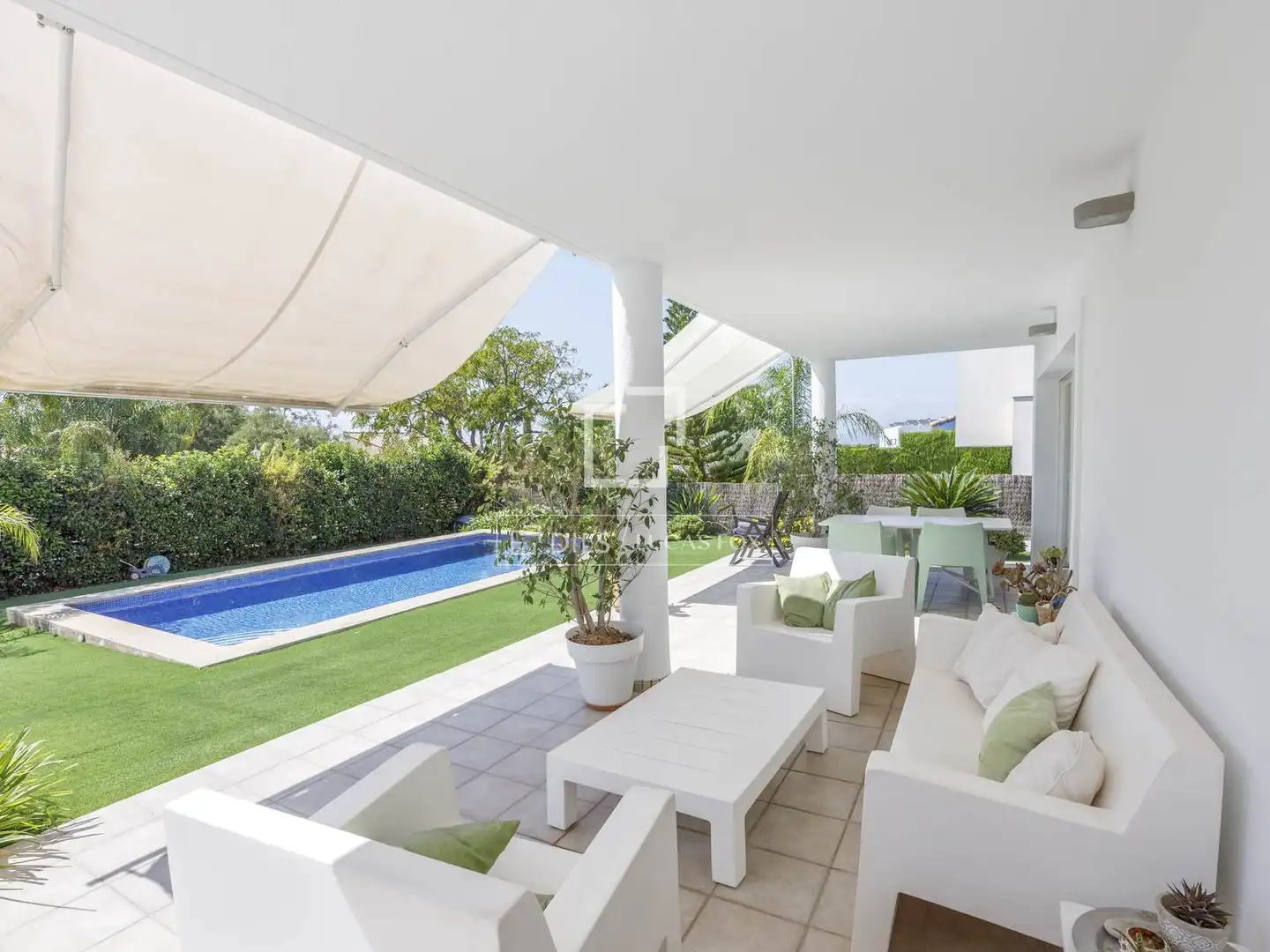 Terrace of Houses for rent in Bétera  with Air Conditioner, Heating and Private garden