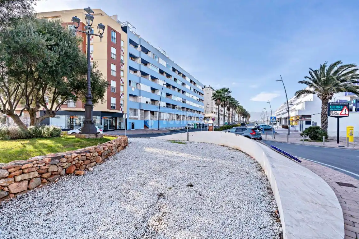 Exterior view of Flat for sale in Roquetas de Mar  with Air Conditioner and Heating