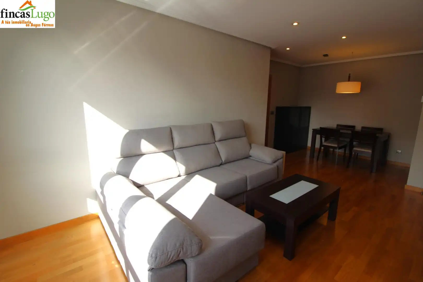 Living room of Flat for rent in Lugo  with Heating and Furnished