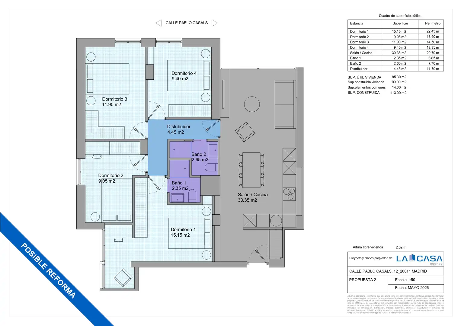Flat with lift for sale in Calle de Pablo Casals, imagen 36